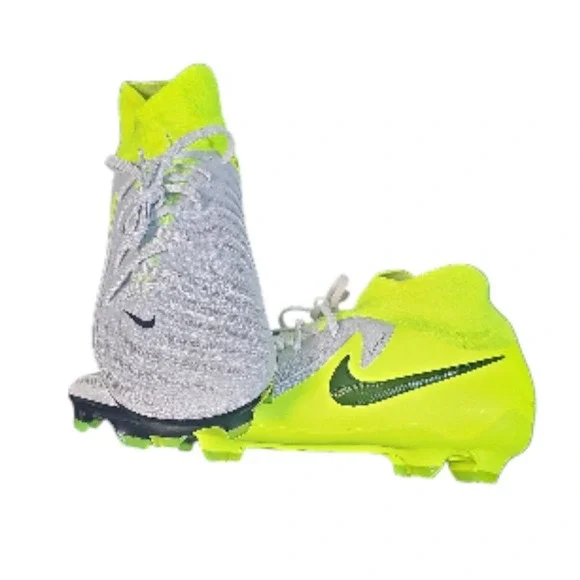 Nike Phantom Luna 2 Pro FG Soccer Cleats Neon Yellow White DV3166 700 Men 10.5